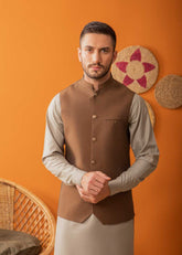 BROWN WAISTCOAT